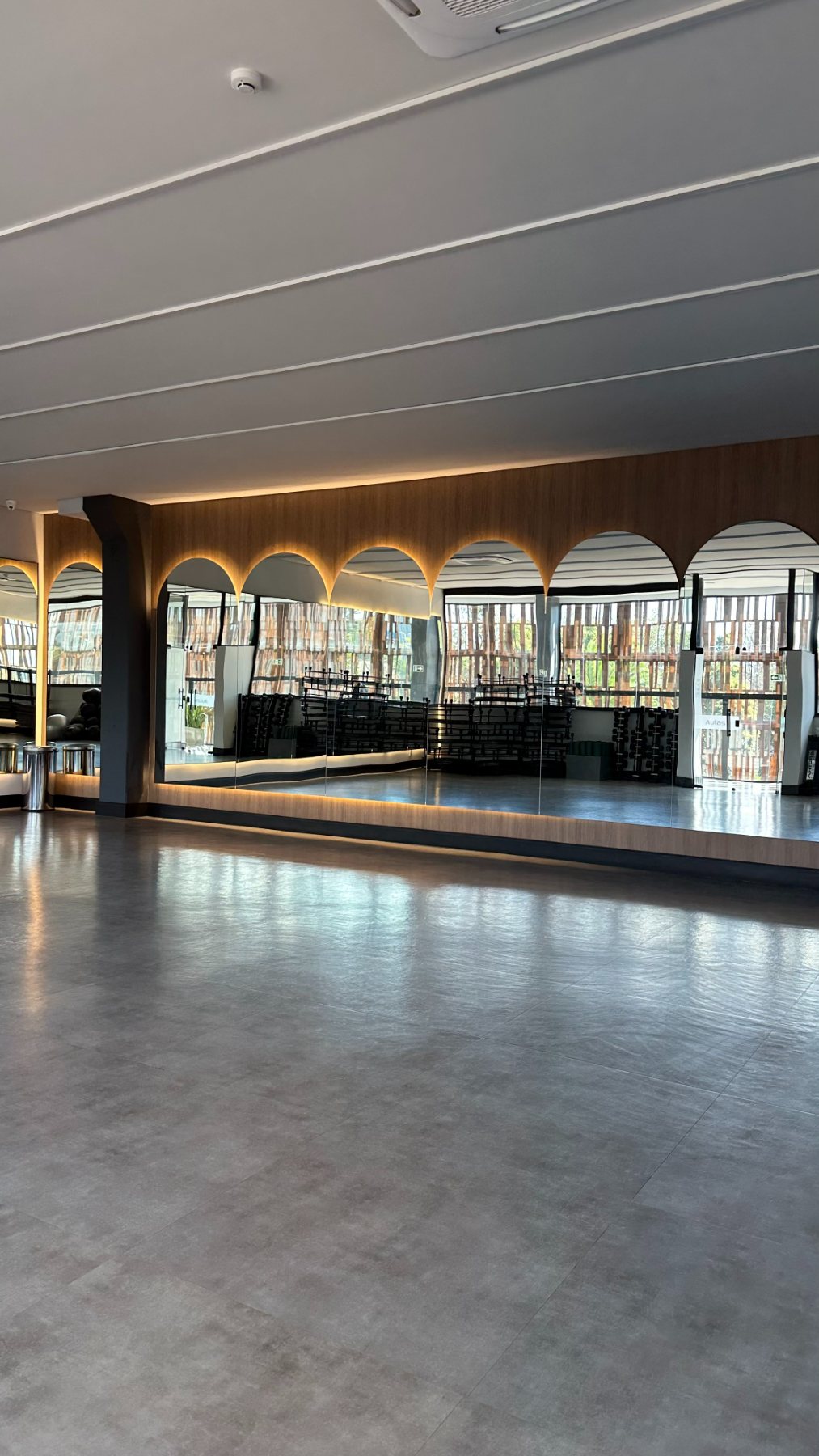 Sala de aulas coletivas
