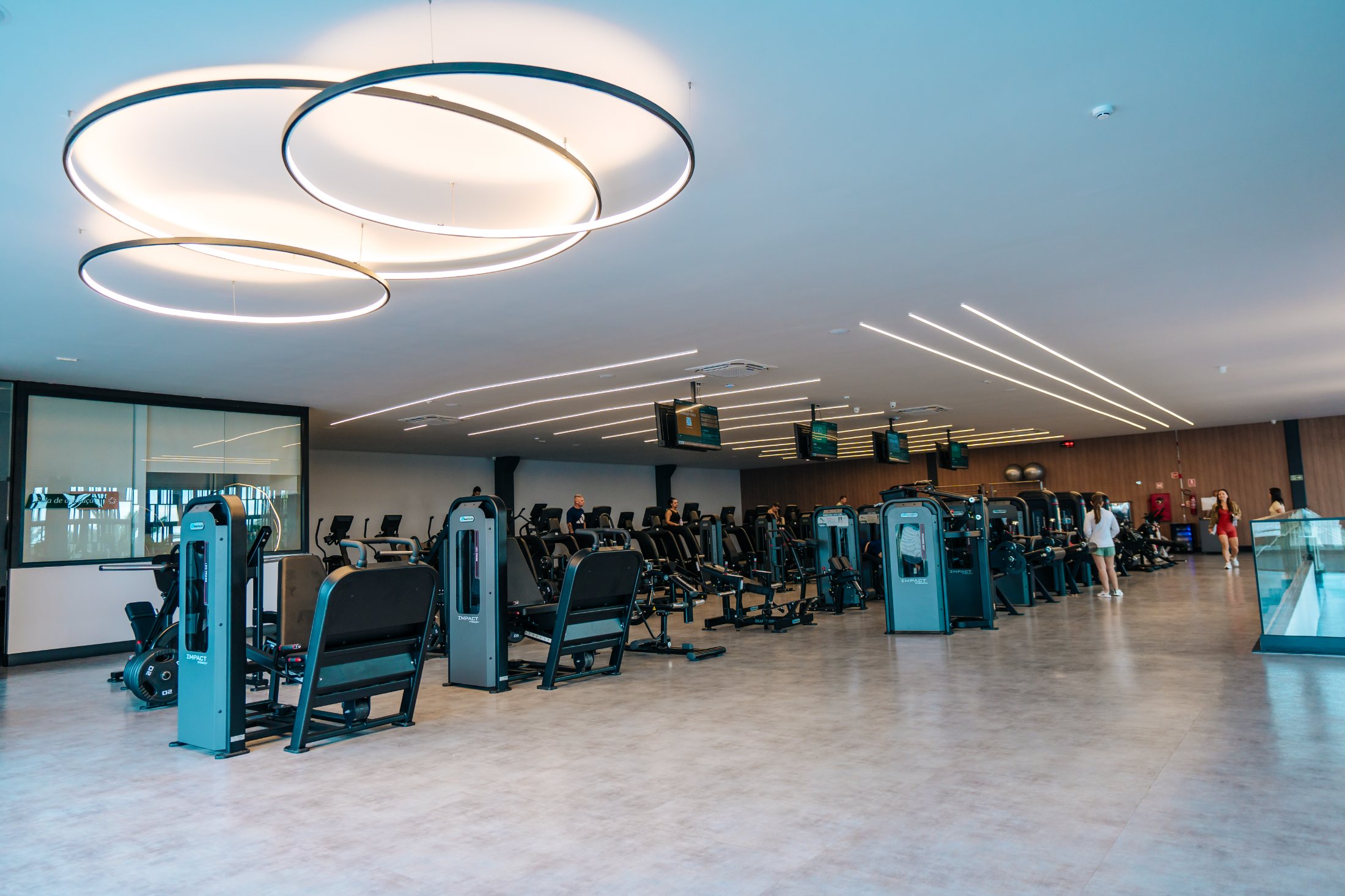 Salão de musculação Park Gym